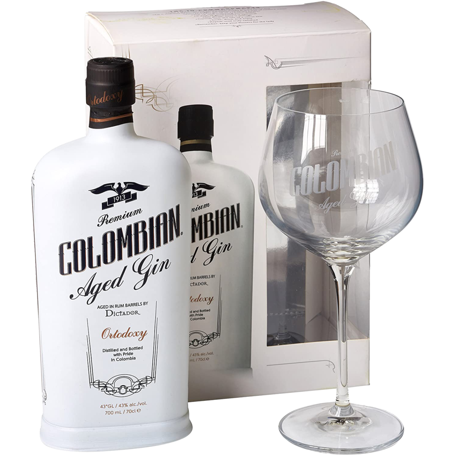 Gin Dictador Premium Colombiana Ortodoxy White