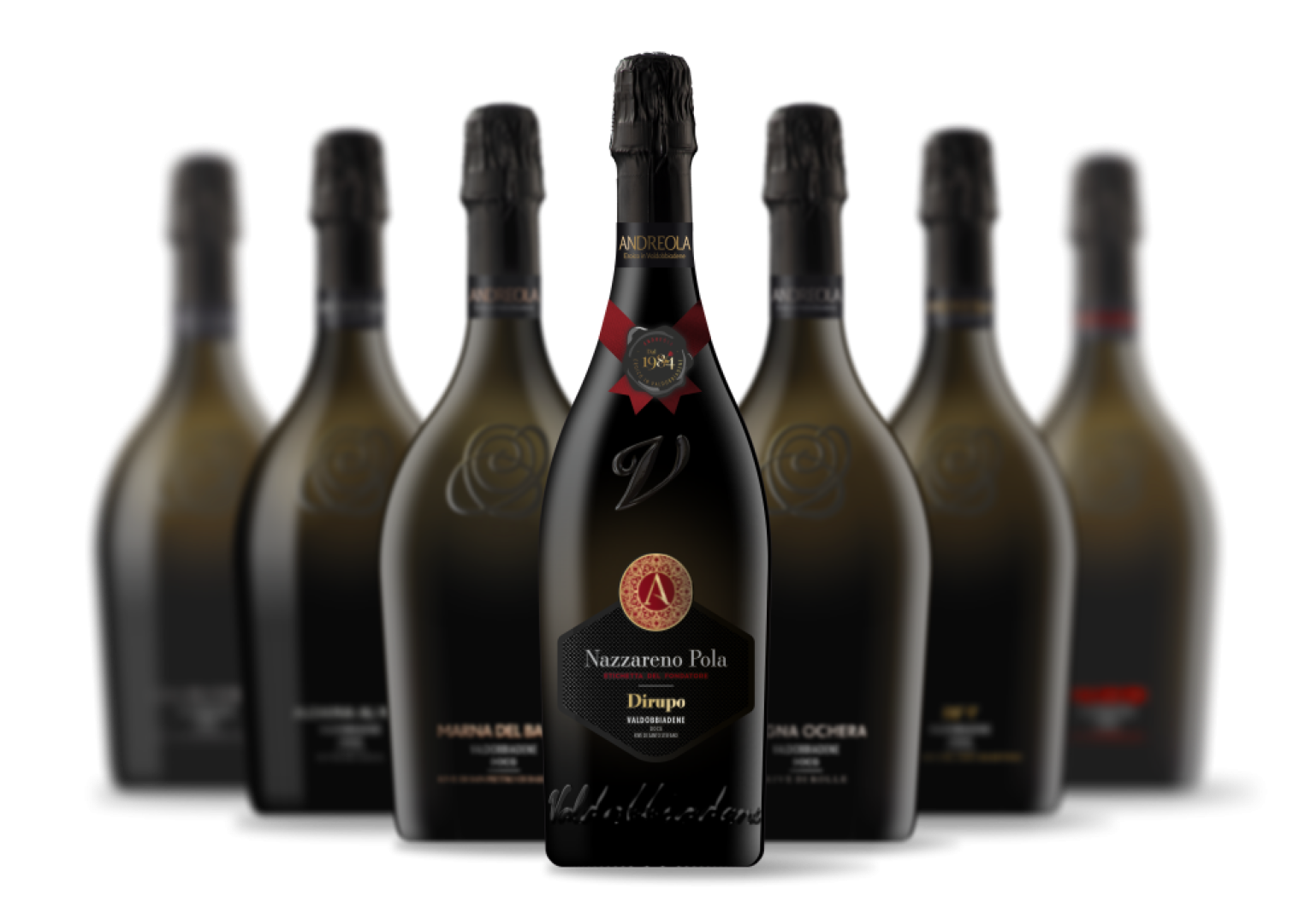 Prosecco Andreola: história, terroir a vína Valdobbiadene DOCG