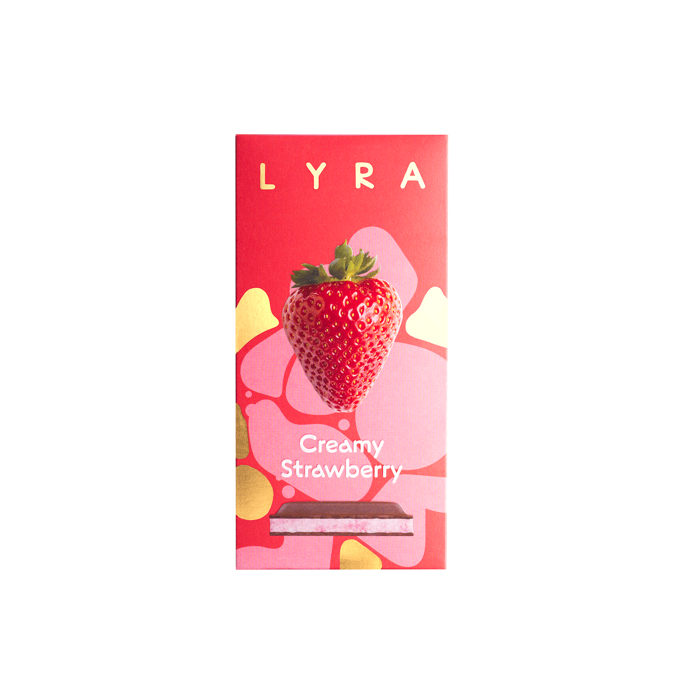 Čokoláda LYRA - Creamy Strawberry