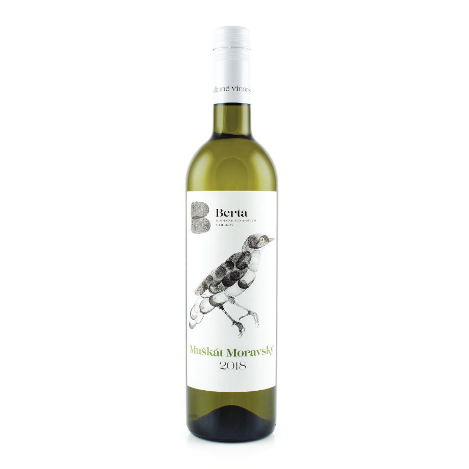 Víno Berta - Muškát moravský