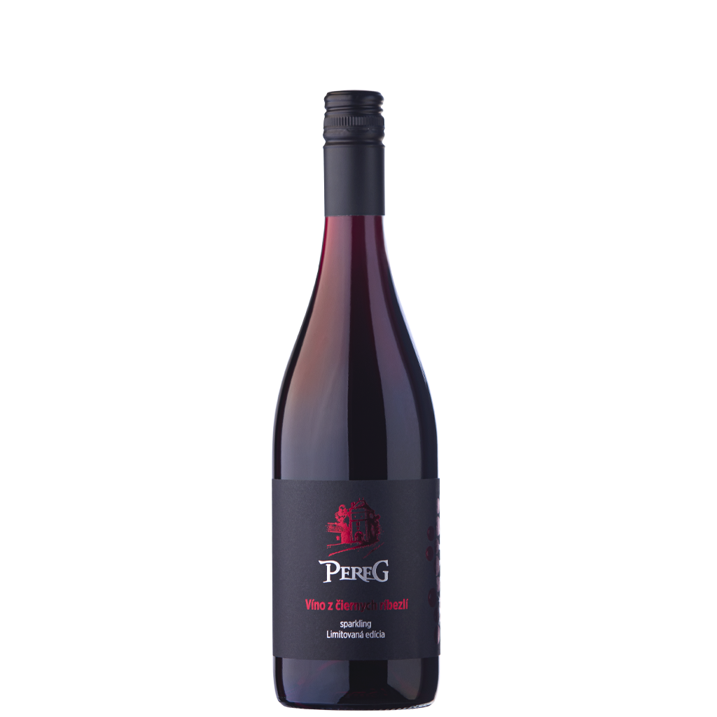 Pereg - Víno z čiernych ríbezlí - sparkling