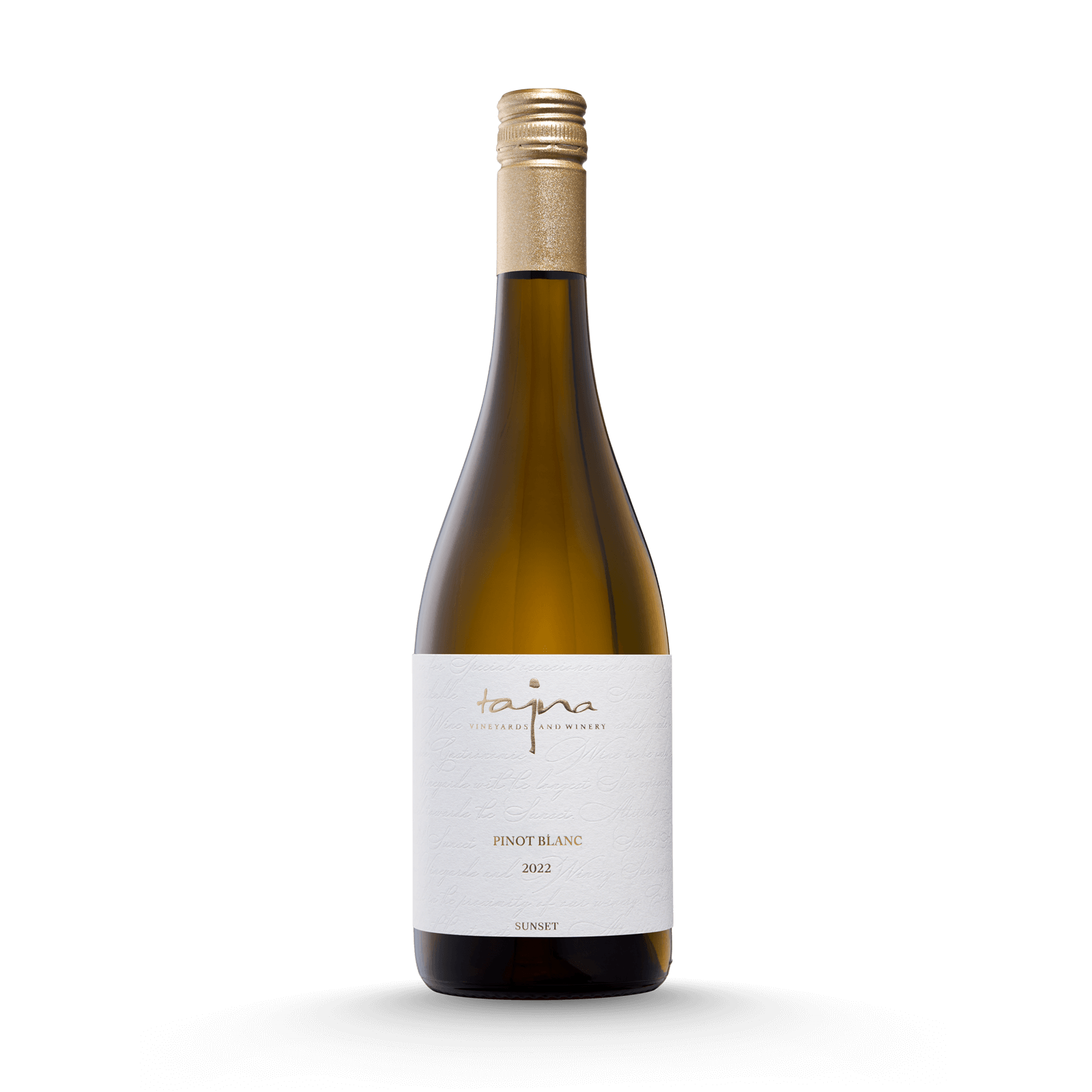 Víno Tajna - Pinot Blanc Sunset