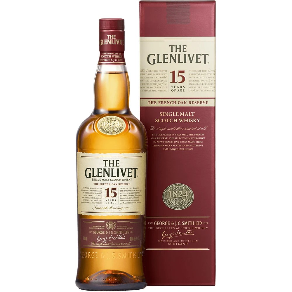 Whisky The Glenlivet 15 ročná