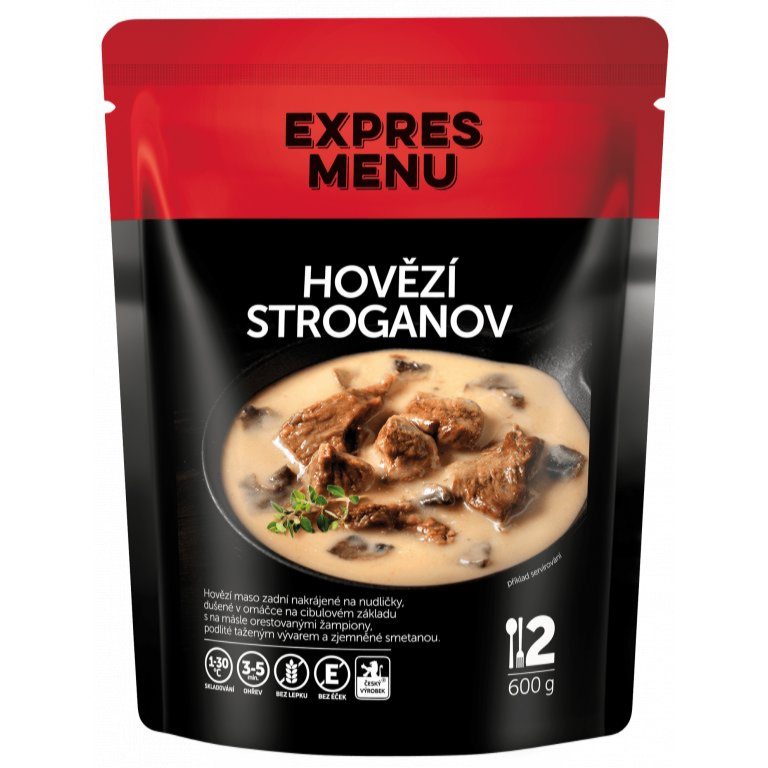 Expres Menu - Hovädzí Stroganov