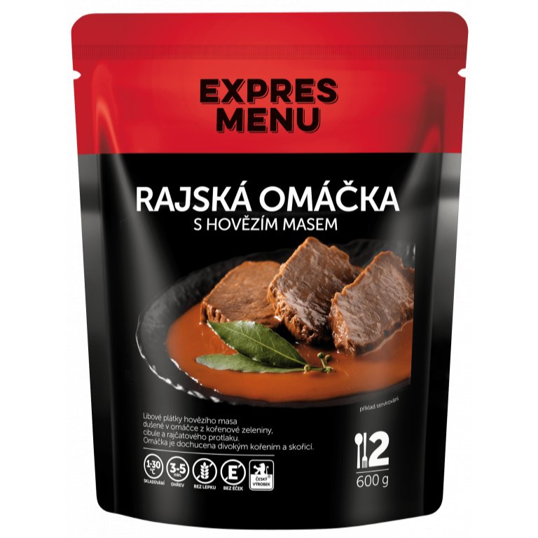 Expres Menu - Paradajková omáčka s hovädzím mäsom