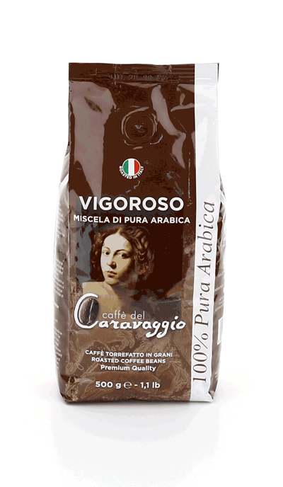 Káva Caravaggio - Vigoroso - Miscela di Pura Arabica