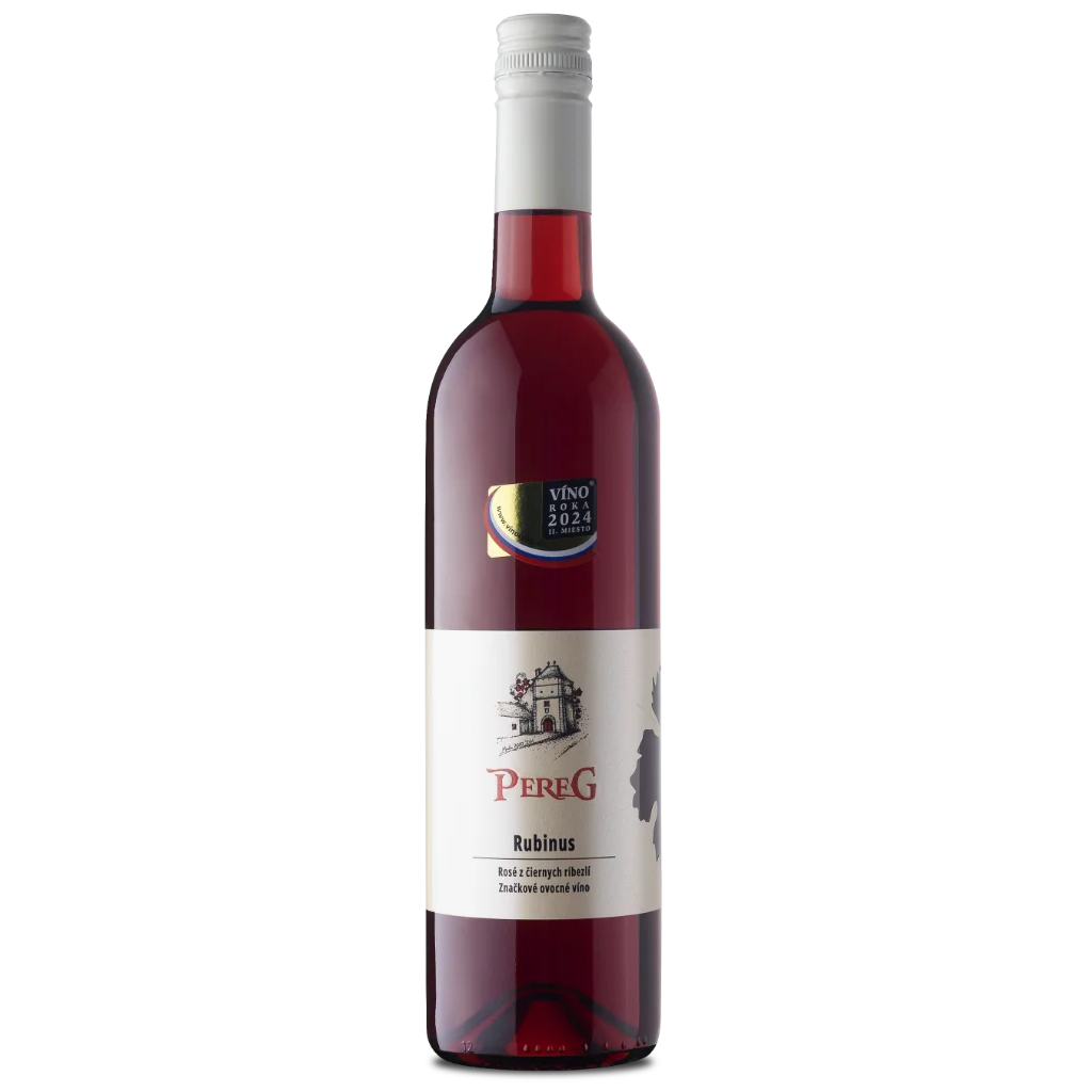 Pereg - Rubinus -  Rosé z čiernych ríbezlí