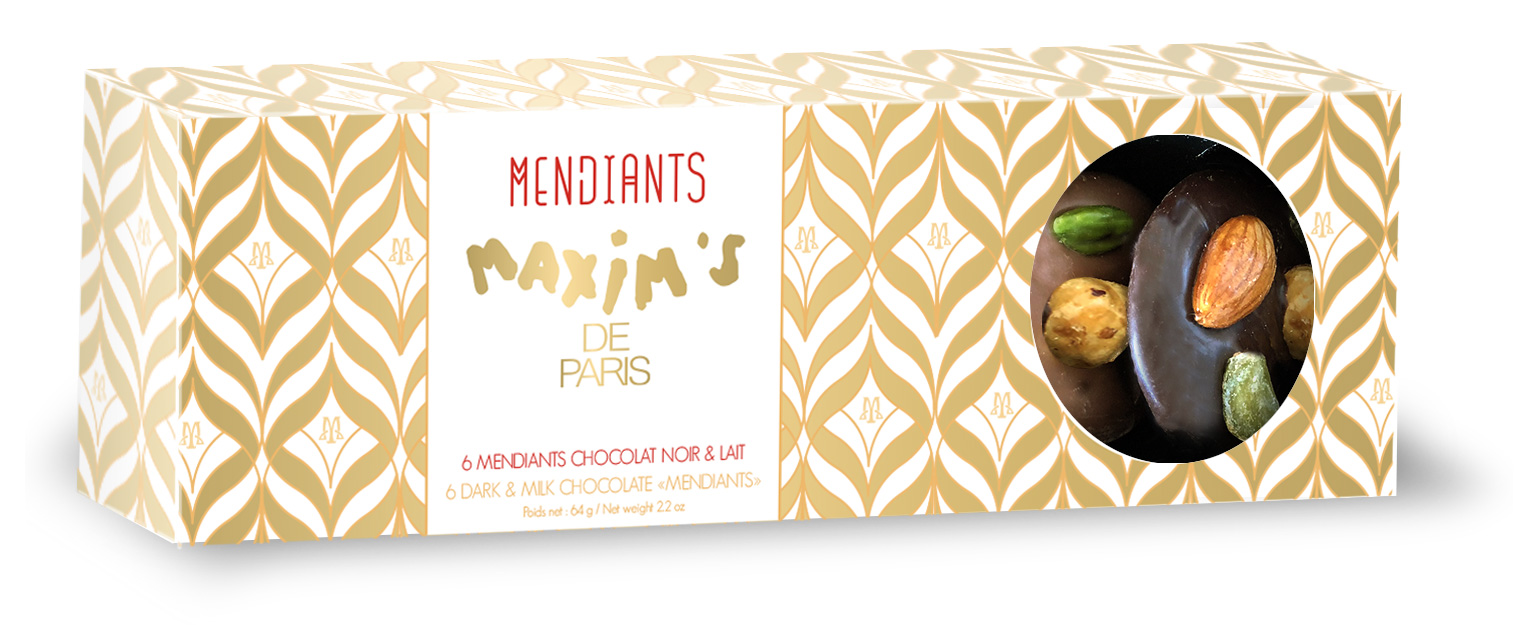 Čokoládové mendianty Maxim’s de Paris