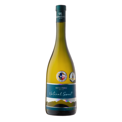 Víno Ostrožovič - Muškát žltý - Natural Sweet